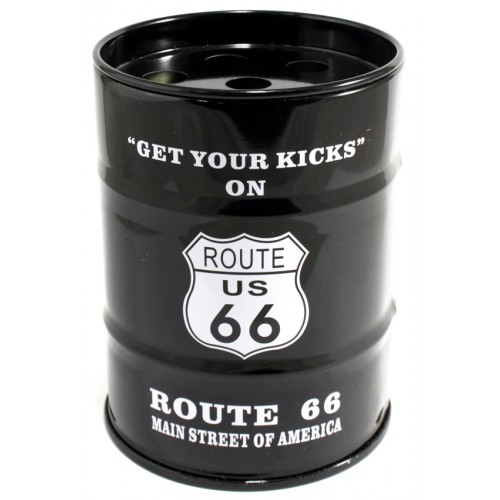 Пепельница бочка "Route 66"