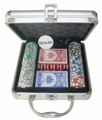 Набор для покера в кейсе 100 c ном