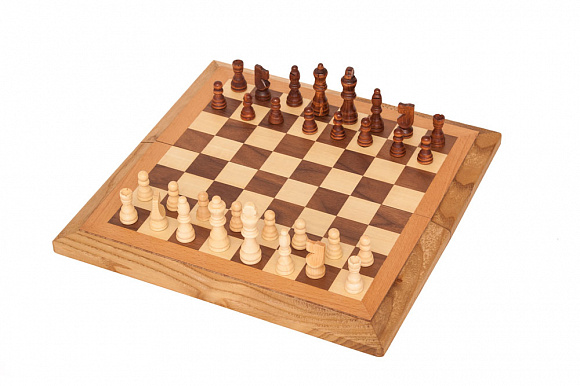 Шахматы-шашки-нарды 40х40 см