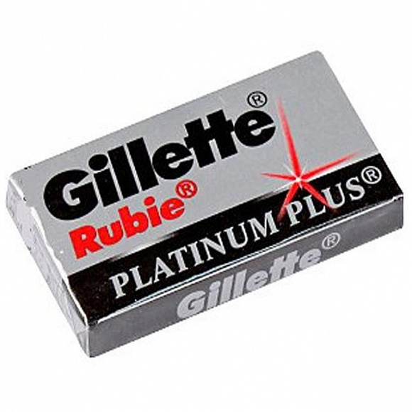 Сменные лезвия Gillet Rubie Platinum Plus (5 шт)
