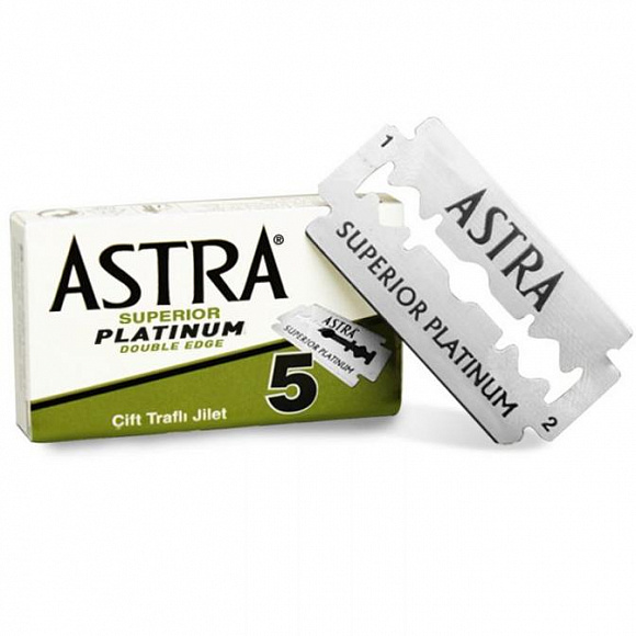 Сменные лезвия Astra Superior Platinum Green (5 шт)