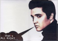 Обложка паспорт "E.Presley"