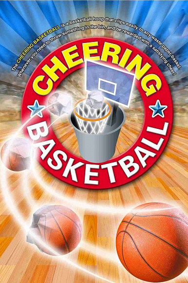 Баскетбольное кольцо для мусорной корзины "Cheering Basket"