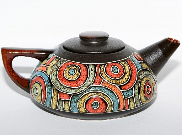 Чайник керамический заварочный "Калейдоскоп"