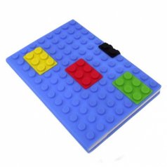 Блокнот "Лего" большой, синий