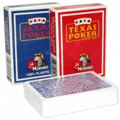 Карты 100% пластик Modiano Texas Poker