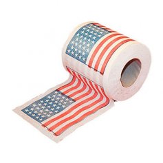 Прикол туал бумага флаг США
