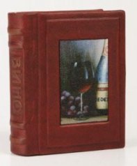 Книга-миниатюра "Французкие вина"