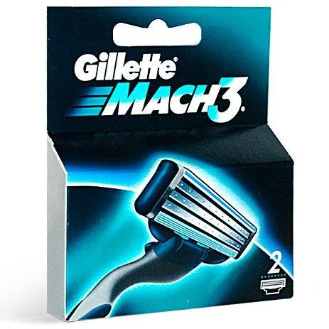 Сменные кассеты Gillette Mach 3