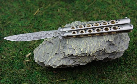Нож-бабочка BENCHMADE 42 серый 