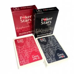 Карты 100% пластик Copag "PokerStars" 2 колоды