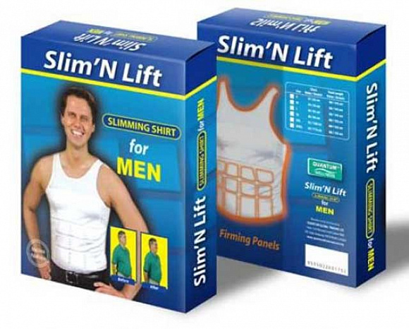 Корректирующее мужское белье Slim&Lift черное