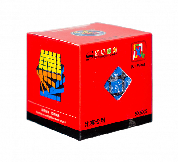 Кубик 5x5 64 мм ShengShou Magic Cube Wind 