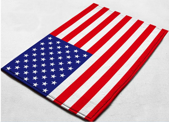 Коврик для ванной "Флаг США"