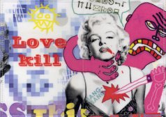Обложка паспорт "M.Monroe Love kill"