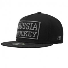 Бейсболка Russia Hockey, черн., 55-58 