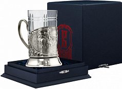 Подстаканник "Витязь" + стакан
