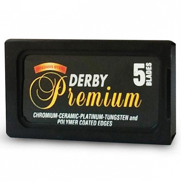 Сменные лезвия Derby Black Premium (5 шт)