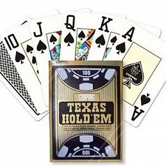 Карты 100 % пластик Copag Texas holdem