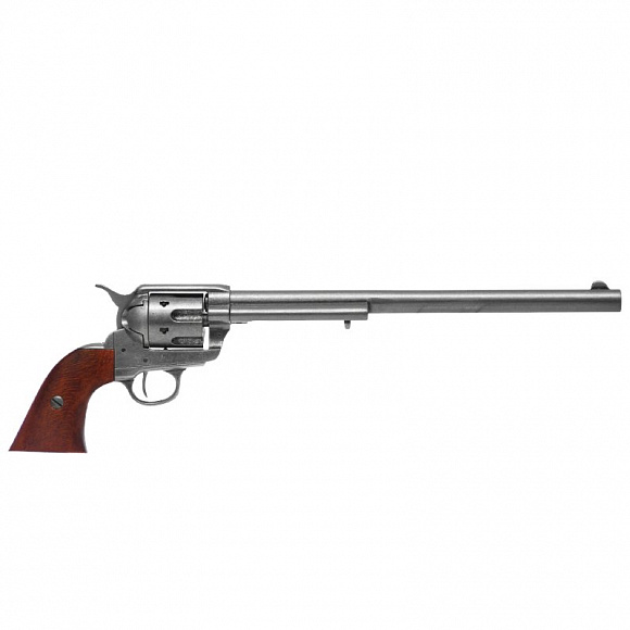 Револьвер Кольт Peacemaker калибр 45, модель 1873г. 12", хром