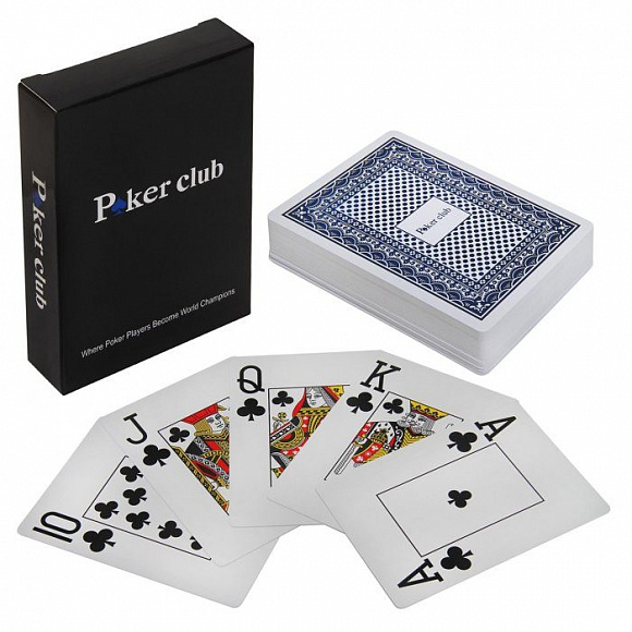 Карты 100% пластик Poker Club