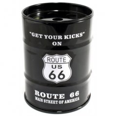 Пепельница бочка "Route 66"