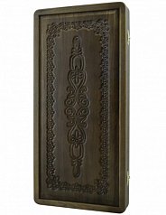 Нарды из массива дуба 58х56