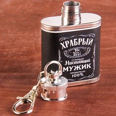 Фляжка "Настоящий мужик", 30 мл