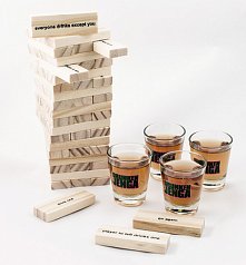 Дженга алкогольная (бруски-рюмки)