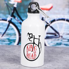 Бутылка для воды "King of the road"