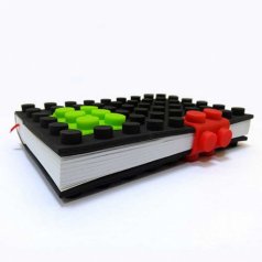 Блокнот "Лего" большой, черный